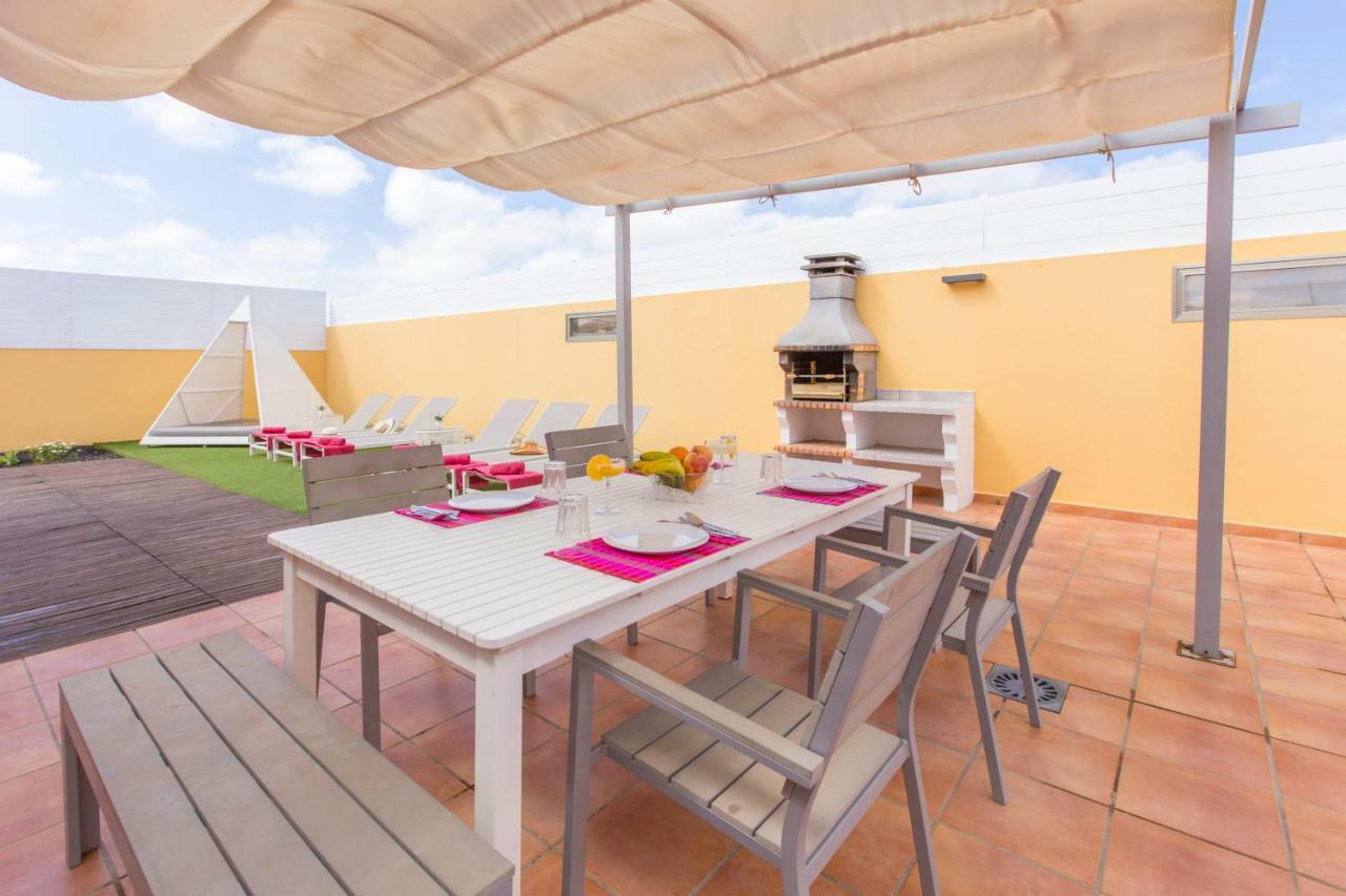 Villa Bella Lucia 3. Piscina Climatizada, Wifi, Bbq. Corralejo Exterior foto